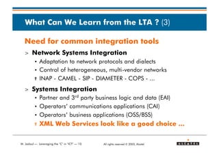Leveraging the C in ICT (2003)