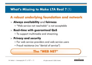 Leveraging the C in ICT (2003)