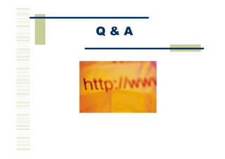 Q&A
 