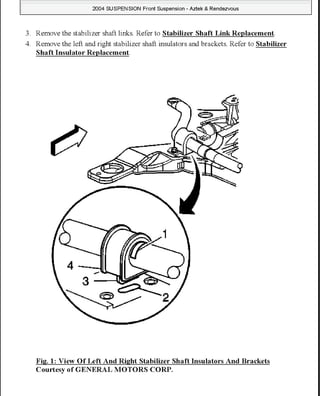 Buick Rendezvous 2005-2007 Shop Repair Manual On CD