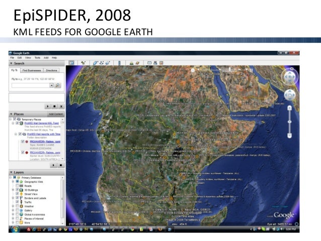 2009 EpiSPIDER CDC GIS Day spider diagram gis 