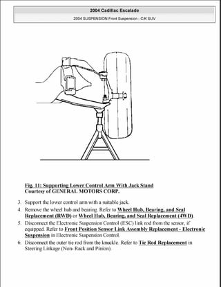2003 CADILLAC ESCALADE SERVICE MANUAL PDF visual data 7