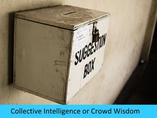 Collective Intelligence or Crowd Wisdom 