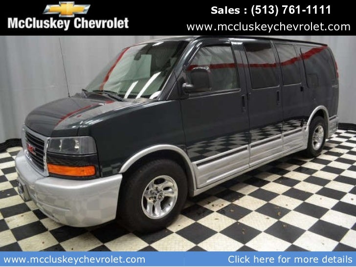 Used 2003 GMC Savana 1500 7 Passenger Rockwood Conversion By Centurion