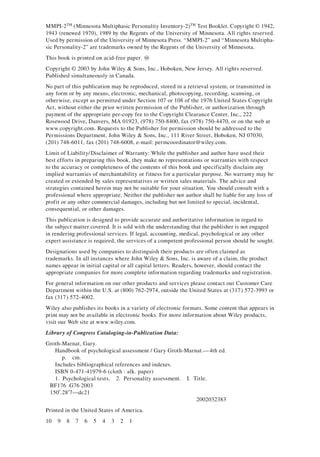 2003_HANDBOOK_OF_PSYCHOLOGICAL_ASSESSMENT_4TH_ED_-_Gary_Groth-Marnat (1 ...