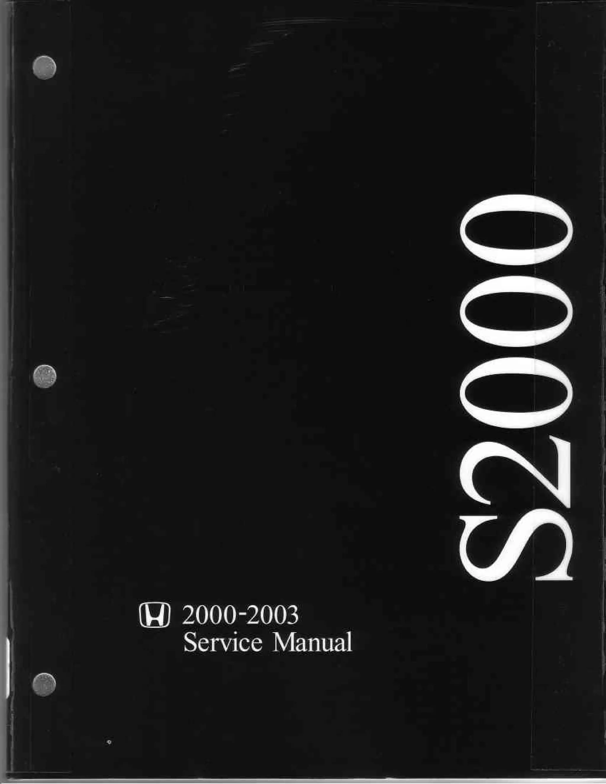 2003 Honda S2000 Service Repair Manual.pdf