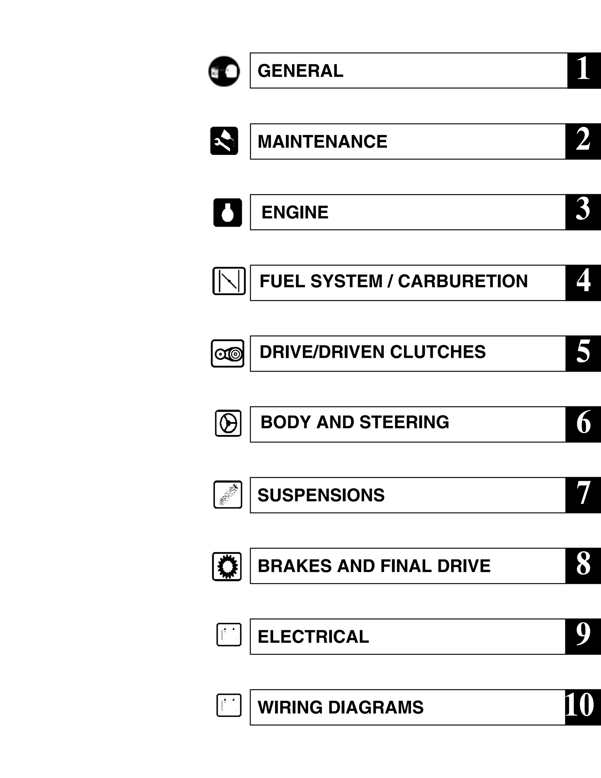 2003 polaris 500 classic snowmobile service repair manual | PDF