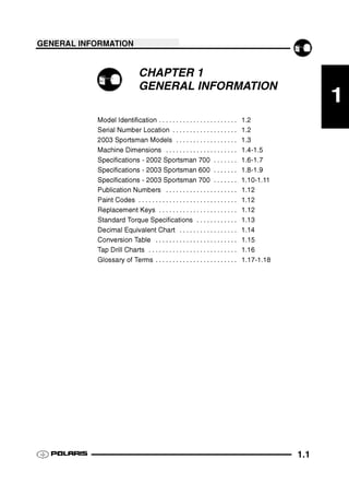 2003 POLARIS SPORTSMAN 700 SERVICE MANUAL PDF FREE DOWNLOAD visual data 5