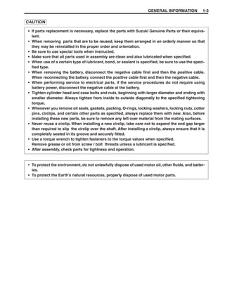 2003 suzuki outboard df90, df100, df115, df140 service repair manual | PDF