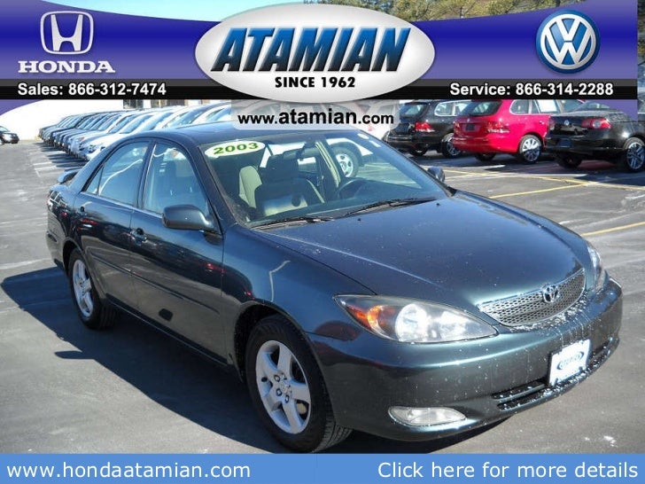 2003 toyota camry sedan boston ma 3 728