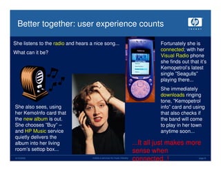 Mobile Monday - HP mobilizing Music