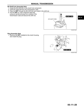 2004-2008 Mazda RX-8 Manual Transmission Repair Guide PDF