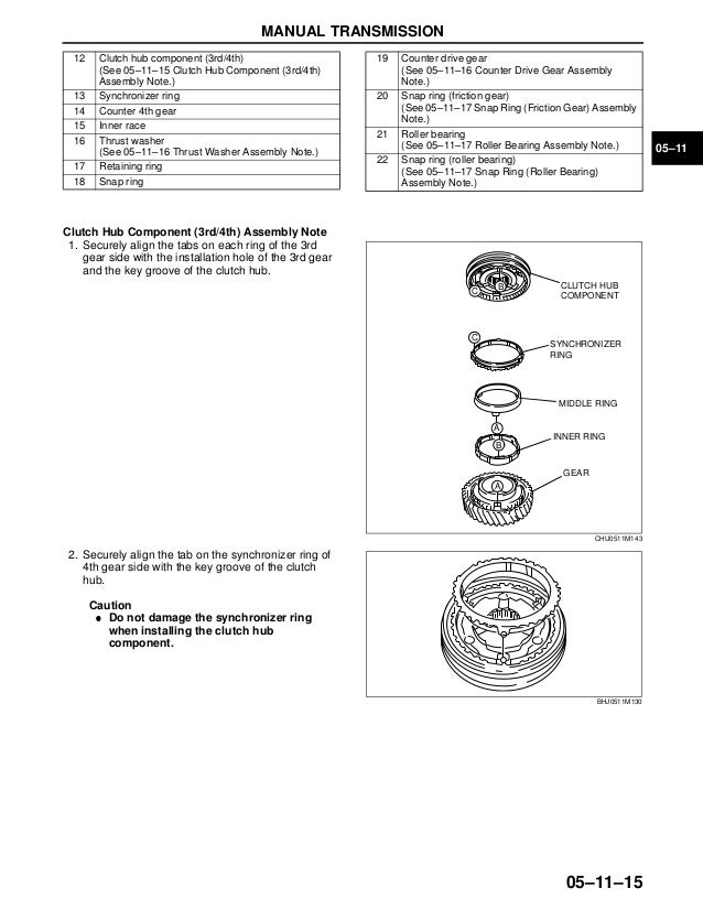 20042008 Mazda RX8 Manual Transmission Repair Guide
