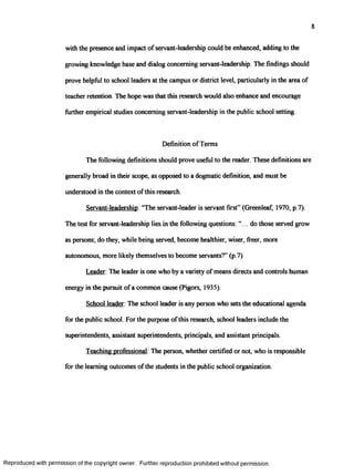 Dissertation on leadership styles image