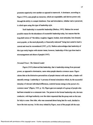 PhD Organizational Leadership Degree (Online) - Regent University phd thesis servant leadership