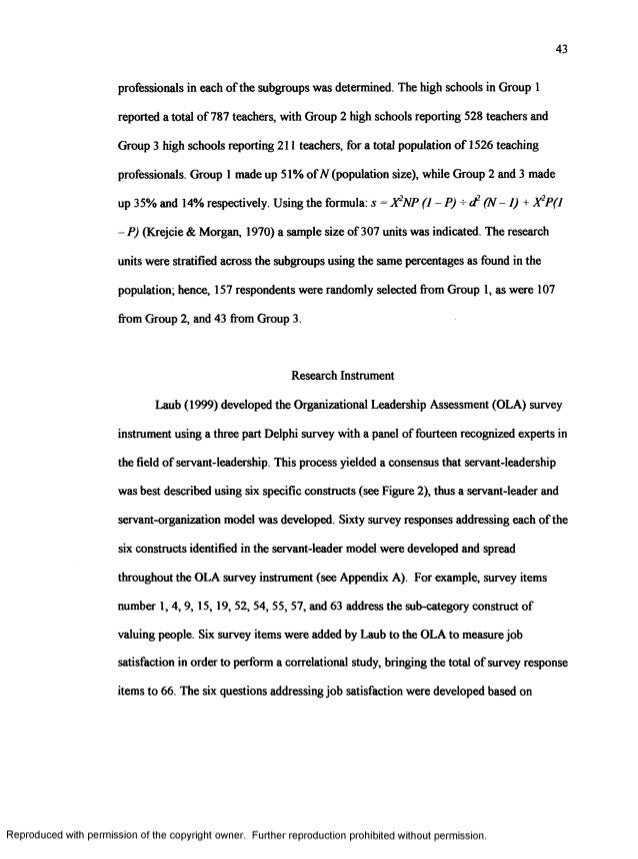 Phd thesis servant leadership