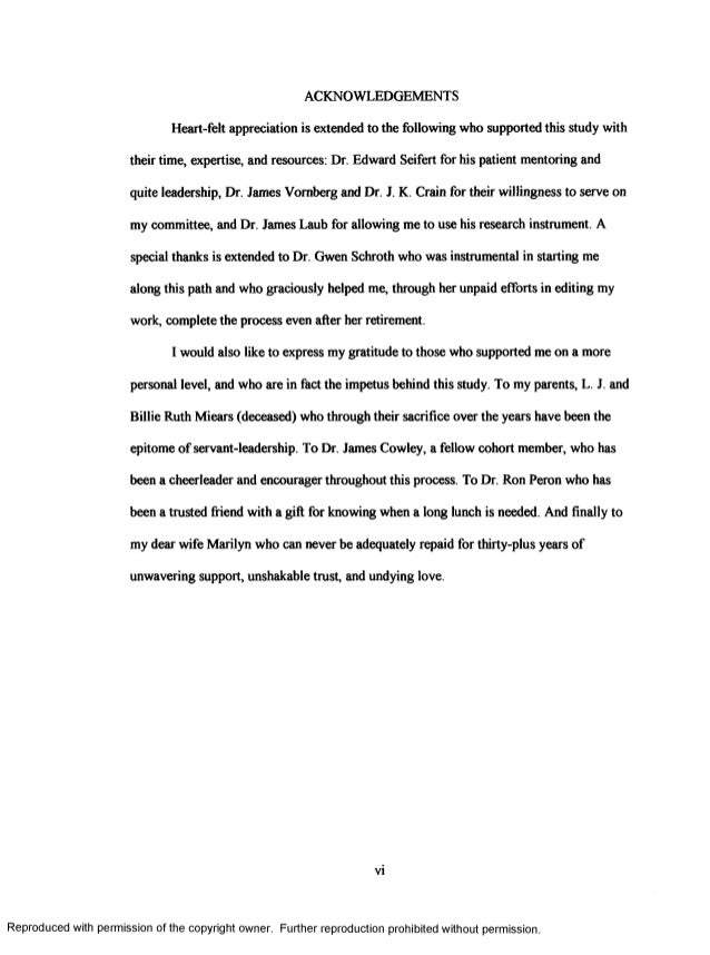 Phd thesis servant leadership