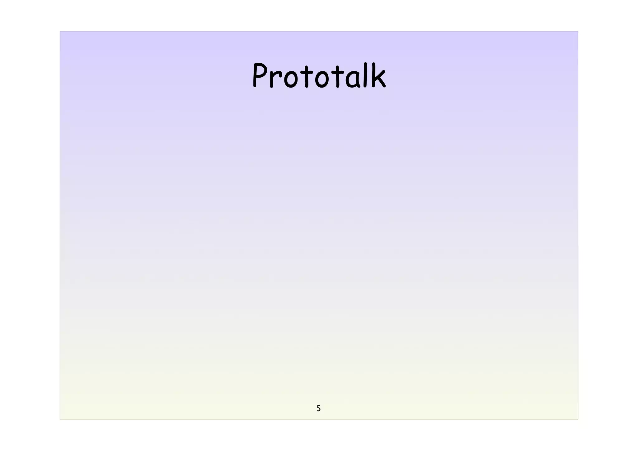 2004 Esug Prototalk
