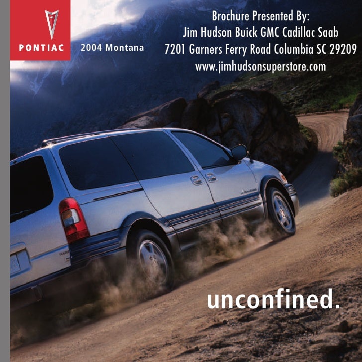 2004 pontiac minivan