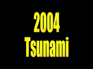 2004 Tsunami 