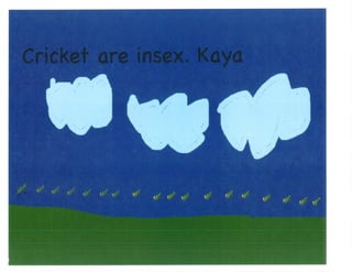 Mrs. Kangas's Kindergarten Class Insect Book