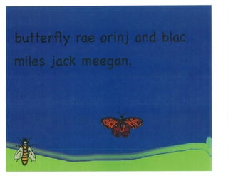 Mrs. Kangas's Kindergarten Class Insect Book