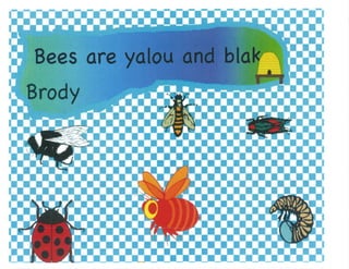 Mrs. Kangas's Kindergarten Class Insect Book
