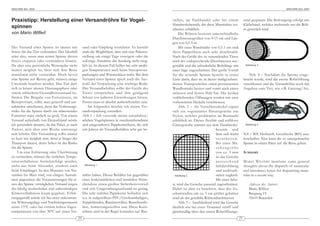 ARACHNE 9(4), 2004                                                                                                                                                                        ARACHNE 9(4), 2004




Praxistipp: Herstellung einer Versandröhre für Vogel-                                                   stellen, im Fachhandel oder bei einem                  rand gespannt. Die Befestigung erfolgt mit
                                                                                                        Handwerksbetrieb, der diese Materialien ver-           Klebeband, welches mehrmals um die Röh-
spinnen                                                                                                 arbeitet, erhältlich.                                  re gewickelt wird.
von Mario Wilfert                                                                                           Die Röhren besitzen unterschiedliche
                                                                                                        Durchmessergrößen von 4-15 cm und Län-
                                                                                                        gen von 0,5-5 m.
Der Versand einer Spinne ist immer mit               sand oder Empfang verzichten. Es besteht               Mit einer Wandstärke von 0,5-1 cm sind
Stress für das Tier verbunden. Der Idealfall         auch die Möglichkeit, dass sich eine Paketzu-      diese Pappröhren auch sehr druckstabil.
wäre also, wenn man seiner Spinne diesen             stellung um einige Tage verzögert oder die         Nach der Größe des zu versendenden Tieres
Stress ersparen oder vermindern könnte.              sofortige Annahme der Sendung nicht mög-           wird der endsprechende Durchmesser aus-
Da aber eine persönliche Weitergabe nicht            lich ist. In diesem Fall helfen bei sehr niedri-   gewählt und die erforderliche Rohrlänge mit             Abbildung 3

immer möglich ist, lässt sich ihre Reise             gen Temperaturen auch keine Styroporver-           einer Säge zugeschnitten. Der große Vorteil
manch mal nicht vermeiden. Doch bevor                packungen und Wärmeakkus mehr. Bei dem             für die reisende Spinne besteht in erster                  Abb. 4 – Nachdem die Spinne einge-
eine Spinne auf Reisen geht, müssen einige           Versand einer Spinne spielt auch die Aus-          Linie darin, dass sie in dieser maßgeschnei-           bracht wurde, wird die zweite Rohröffnung
Umstände beachtet werden. Das Tier darf              wahl der Verpackung eine wichtige Rolle.           derten Transportröhre einen permanenten                verschlossen und die Versandröhre noch mit
sich in keiner akuten Häutungsphase oder             Der Versandbehälter sollte der Größe des           Wandkontakt besitzt und somit auch einen               Angaben zum Tier, wie z.B. Gattung/Art,
einem schlechten Gesundheitszustand be-              Tieres entsprechen und ihm genügend                sicheren und festen Halt hat. Die beiden
finden. Die Beigabe von Futtertieren, als            Schutz vor äußeren Einwirkungen bieten.            verbleibenden Öffnungen werden mit zwei
Reiseproviant, sollte man generell und aus-          Ferner muss er absolut ausbruchssicher sein.       vorbereiteten Deckeln verschlossen.
nahmslos unterlassen, denn das Verletzungs-              Im folgenden möchte ich meine Ver-                 Abb. 2 – Als Verschlussdeckel eignet
risiko für die Spinne durch ein mitreisendes         sandverpackung vorstellen.                         sich ein sogenanntes Panzergewebe aus
Futtertier wäre einfach zu groß. Von einem           Abb.1 – Ich versende meine subadulten/             Nylon, welches problemlos im Baumarkt
Versand außerhalb von Deutschland würde              adulten Vogelspinnen in zweckentfremdeten          erhältlich ist. Dieses flexible und reißfeste
ich persönlich abraten, da das Paket, je nach        und umgestalteten Pappkernröhren, die sich         Gittergewebe stammt aus dem Handwerks-                  Abbildung 4

Ziel ort, weit über eine Woche unterwegs             seit Jahren als Versandbehälter sehr gut be-                                     bereich und
sein könnte. Der Versandweg sollte immer                                                                                              lässt sich leicht        NZ / WF, Herkunft, Geschlecht (RH) usw.
so kurz wie möglich sein, denn je länger der                                                                                          verarbeiten.             beschriftet. Nun kann die so untergebrachte
Transport dauert, desto höher ist das Risiko                                                                                          Bei einer Ma -           Spinne in einem Paket auf die Reise gehen.
für die Spinne.                                                                                                                       schengröße
    Um eine Erfrierung oder Überhitzung                                                                                               von ca. 3 mm             SUMMARY
zu vermeiden, müssen die örtlichen Tempe-                                                                                             ist das Gewebe
raturverhältnisse berücksichtigt werden,                                                                                              ausreichend              M ARIO W ILFERT mentions some general
nicht nur beim Absender, sondern auch                 Abbildung 1                                                                     luftdurchlässig          thoughts about the dispatch of tarantulas
beim Empfänger. In den Monaten von No-                                                                                                und ausbruch-            and introduces boxes for dispatching taran-
vember bis März sind, von einigen Ausnah-            währt haben. Dieser Behälter hat gegenüber           Abbildung 2                 sicher zugleich.         tulas in a secure way.
men abgesehen, die Voraussetzungen für ei-           einer herkömmlichen und instabilen Heim-                                         Mit einer Sche-
nen der Spinne verträglichen Versand wegen           chendose einen großen Sicherheitsvorteil           re wird das Gewebe passend zugeschnitten.                 Adresse des Autors:
der häufig wechselnden und unbeständigen             und sein Umgestaltungsaufwand ist gering.          Dabei ist aber zu beachten, dass der Zu -                 Mario Wilfert
Klimaverhältnisse kaum gegeben. Er fah -             Die sehr stabilen Pappkerne befinden sich          schnittradius um ca. 5 cm größer gehalten                 Burgweg 19
rungsgemäß würde ich bei einer unkonstan-            u.a. in aufgerolltem PVC/Linoleumbelägen,          wird als der gewählte Röhrendurchmesser.                  35619 Braunfels
ten Witterungslage und Nachttemperaturen             Teppichböden, Raufaserrollen, Bauschutzfo-             Abb. 3 – Anschließend wird das Gewebe
unter 15°C oder bei extrem hohen Tages -             lien, Armierungsstoffen usw. Diese Kern-           ähnlich wie bei einer Trommel straff und
temperaturen von über 30°C auf einen Ver-            röhren sind in der Regel kostenlos auf Bau-        gleichmäßig über den ersten Rohröffnungs-
                                                20                                                                                                        21
 