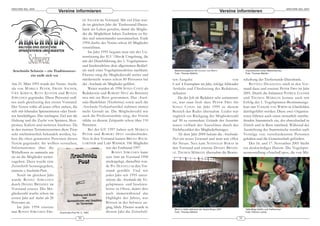 ARACHNE 9(6), 2004                                                                                                                                                                                   ARACHNE 9(6), 2004
                                  Vereine informieren                                                                                             Vereine informieren
                                                     DY   SACHER im Vorstand. Mit viel Elan wur-
                                                      de im gleichen Jahr die Tierbestand-Daten-
                                                      bank ins Leben gerufen, damit die Mitglie-
                                                      der die Möglichkeit haben Zuchttiere zu fin-
                                                      den und untereinander auszutauschen. Ende
                                                      1994 durfte der Verein schon 60 Mitglieder
                                                      verzeichnen.
                                                          Im Jahr 1995 begann man mit der Un -
                                                      terstützung der IGV Olten & Umgebung, die
                                                      mit der Durchführung der 1. Vogelspinnen-
                                                      und Insektenbörse dem allgemeinen Bedürf-
 Arachnida Schweiz – ein Traditionsver-               nis nach einer Vogelspinnenbörse nachkam.        Bestimmungskurs mit VOLKER   VON   WIRTH                 Impressionen eines Stammtisches
                                                                                                       Foto: Thomas Märklin                                     Foto: Thomas Märklin
             ein stellt sich vor                      Ebenso stieg die Mitgliederzahl weiter und
                                                      mittlerweile waren schon 80 Personen bei        ten-Ausgabe                              von             schaftung der Tierbestands-Datenbank.
Am 21. März 1993 wurde der Verein Arachn- der Arachnida als Mitglieder geführt.                       6 auf 4 Exemplare im Jahr, infolge fehlender                 B ETTINA D ICKMANN stieß in den Vor-
ida von M ARKUS P ETER , F REDY S ACHER ,                 Weiter wurden ab 1996 SONIA CONTI als       Artikeln und Überlastung des Redaktors,                  stand dazu und ersetzte PETER FREI im Jahr
U WE K IRSCH , R ETO K USTER und RONNY Redaktorin und ROBERT HITZ als Beisitzer                       reduziert.                                               2001. Durch die Initianten PATRICK LOCHER
STRUCHEN gegründet. Diese Personen stell- neu mit ins Boot genommen. Das Arach -                          Da der Job als Redaktor sehr zeitintensiv            und T HOMAS M ÄRKLIN konnte auch mit
ten auch gleichzeitig den ersten Vorstand. nida-Marktblatt (Tierbörse) sowie auch die                 ist, war man froh dass P ETER F REI für                  Erfolg der 1. Vogelspinnen-Bestimmungs-
Der Verein sollte all jenen offen stehen, die Arach nida-Verkaufsartikel nahmen immer                 S ONIA C ONTI im Jahr 1999 in diesem                     kurs mit VOLKER VON WIRTH in Glattfelden
sich mit lebenden Spinnentieren oder Insek- mehr Gestalt an. Die Mitgliederzahl wie                   Bereich das Ruder übernahm. Leider war                   durchgeführt werden. Diese zwei Organisa-
ten beschäftigen. Das wichtigste Ziel war die auch die Professionalität stieg, der Verein             zugleich ein Rückgang der Mitgliederzahl                 toren führten auch einen monatlich stattfin-
Haltung und die Zucht von Spinnen, Skor- zählte zu diesem Zeitpunkt schon über 110                    auf 90 zu vermerken. Gründe der Austritte                denden Stammtisch ein, der abwechselnd in
pionen, Käfern und weiteren Insekten. Da Personen.                                                    waren vielfach der Ausschluss durch das                  Zürich und in Bern stattfand. Während der
in den meisten Terrarienvereinen diese Tiere              Bei der GV 1997 haben sich M ARKUS          Nichtbezahlen des Mitgliederbetrages.                    Ausrichtung der Stammtische wurden auch
sehr stiefmütterlich behandelt werden, ha- P ETER und ROBERT H ITZ verabschiedet.                         Ab dem Jahr 2000 bekam die Arachnida-                Vorträge von verschiedensten Personen
ben die oben genannten Personen diesen Neu in den Vorstand kamen BRUNO BAUM-                          Post ein neues Gewand und man war offen                  gehalten und die Gemeinschaft gefördert.
Verein gegründet. Sie wollten versuchen, GARTNER und LARS WIDMER. 106 Mitglieder                      für Neues. Neu kam N ATHALIE BARAS in                        Der 16. und 17. November 2001 bleibt
Informationen über die                                                war der Endstand 1997.          den Vorstand und ersetzte DANIEL BRÄND-                  ein denkwürdiges Datum. Die Vogelspin-
Wirbellosen zu sammeln um                                                 RONNY STRUCHEN hatte        LE. THOMAS MÄRKLIN übernahm die Bewirt-                  nenausstellung »ArachnExpo«, die von Mit-
sie an die Mitglieder weiter-                                         sein Amt im Vorstand 1998
zugeben. Dazu wurde eine                                              niedergelegt, daraufhin wur-
Zeitschrift herausgegeben,                                            de PIA HOCHULI in den Vor-
namens »Arachnida-Post«.                                              stand gewählt. Und wie
    Noch im gleichen Jahr                                             jedes Jahr seit 1995 unter-
wurde RON NY S TRUCHEN                                                stützte die Arachnida die Vo-
durch DANIEL BRÄNDLE im                                               gelspinnen- und Insekten-
Vorstand ersetzt. Die Mit-                                            börse in Olten, damit dies
gliederzahl wuchs schon im                                            auch im merwährend das
ersten Jahr auf mehr als 20                                           High light des Jahres, was
Personen an.                                                          Bör sen in der Schweiz an -
    Im Jahr 1994 ersetzte                                             ging, blieb. Ebenso wurde in
                                                                                                       Blick in Halle während der ArachnExpo 2001               Tatkräftige Helfer und Helferinnen
nun RONNY STRUCHEN FRE-          Arachnida-Post Nr. 0, 1993           diesem Jahr die Zeitschrif-      Foto: Thomas Märklin                                     Foto: Patrick Locher

                                                30                                                                                                        31
 