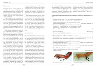 ARACHNE 9(6), 2004                                                                                                                                                                                                ARACHNE 9(6), 2004



VORKOMMEN                                             also quasi Zeitgenossen der Dinosaurier          den Buthidae abzufragen. Auf eine genauere                          sind auch für den Fachmann nicht einfach
                                                      Tyrannosaurus und Triceratops. Diese Fossilien   Bestimmung der Euscorpius-Arten und be-                             zu bestimmen, denn es gibt 8 verschiedene
Skorpione sind fast weltweit verbreitet, mit          sind noch nicht eindeutig einer der heutigen     sonders der chilenischen Bothriuridae wurde                         Bothriurus-Arten, mehr als 15 Brachistosternus
Ausnahme der Antarktis und den gemäßig-               Familien zuzuordnen, zeigen aber schon           hier verzichtet, da sich deren Taxonomie                            und mehrere weitere Gattungen mit jeweils
ten nördlichen Breiten. Sie bevölkern neben           Merkmale der heutigen Liochelidae und            zurzeit stark verändert. Gerade die hin und                         mehreren Arten (pers. Mitt. C. MATTONI).
Wüsten, Savannen und Regenwäldern, ge-                Scorpionidae auf (CARVALHO & LOURENÇO            wieder angebotenen Skorpione aus Chile
mäßigten Wäldern und Steppen auch Fels-               2001).
spalten, Sand und sogar Gezeitenzonen                     Die fossilen Skorpione aus dem sicher        VEREINFACHTER BESTIMMUNGSSCHLÜSSEL FÜR HÄUFIG GEHALTENE SKORPIONGATTUN-
(Farbtafel Abb. 6-8).                                 bekanntesten Bernstein, dem baltischen           GEN
    Allgemein gibt es zwei verschiedene Ty-           Bernstein (ca. 45 Mio. Jahre alt), können da-
p en von Lebensweisen bei Skorpionen.                 gegen schon klar den Buthidae zugerechnet        1. Sternum dreieckig (Teil I, S. 25, Abb. 5); keine Trichobothrien auf
Zum einen die sog. Generalisten, die in sehr          werden (L OURENÇO & W EITSCHAFT 2000;               der Unterseite der Patella der Scherenhand; 4-5 Trichobothrien
vielen verschiedenen Ökoregionen und über             LOURENÇO & WEITSCHAFT 2001). Daneben                auf der internen Seite dem Femur der Scherenhand; schmale
sehr weite Areale verbreitet sind und zum             gibt es aber auch weiteren Bernstein mit            pinzettenförmige Scheren . . . . . . . . . . . . . . . . . . . . . . . . . . . . . .Überfamilie Buthoidea 31
anderen die Spezialisten, die an einen be -           Skorpioneinschlüssen, den dominikanischen        2. Sternum nicht dreieckig (sondern fünfeckig oder schlitzförmig);
stimmten Lebensraum angepasst sind, z.B.              (Tertiär, 35 Mio. Jahre), mexikanischen (Ter-       mindestens 1 Trichobothrium auf der Unterseite der Patella der
Sanddünenbewohner oder Bewohner von                   tiär, 25-35 Mio. Jahre) und libanesischen           Scherenhand; 1 Trichobothrium auf der internen Seite dem
Felsspaltensystemen.                                  Bernstein (125-100 Mio. Jahre) (LOURENÇO            Femur der Scherenhand . . . . . . . . . . . . . . . . . . . . . . . . . . . . . . . . . . . . . . . . . . . . . . . . . . . .3
    Die Ordnung Scorpiones ist schon seit             2003).
dem mittleren Silur bekannt (vor ~450 Mio.                                                             3. Sternum schlitzförmig . . . . . . . . . . . . . . . . . . . . . . . . . . . . . . . . . . . . . . . . . . . .Bothriuridae
Jahre) (THORELL & LINDSTRÖM 1884), also               ARTBESTIMMUNG                                    4. Sternum fünfeckig (Teil I, S . 25, Abb. 6) . . . . . . . . . . . . . . . . . . . . . . . . . . . . . . . . . . . . . . .5
lange bevor die Dinosaurier die Erde bevöl-
kerten (vor ~220-65 Mio. Jahre) oder die              Die im dominikanischen Bernstein einge-          5. Retrolateraler Sporn am Basitarsus fehlend (=> nur ein
ersten Wirbeltiere an Land gingen (vor ~350           schlossenen Skorpione lassen sich aufgrund          Sporn) (Abb. 1) . . . . . . . . . . . . . . . . . . . . . . . . . . . . . . . . . . .Überfamilie Scorpionoidea 13
Mio. Jahre). Allerdings handelte es sich bei          des noch jungen Alters dieses Bernsteins         6. Retrolateraler Sporn am Basitarsus vorhanden (=> zwei Sporne) (Abb. 2) . . . . . . . . . . . .7
den ersten Skorpionen noch um Bewohner                (nur 350 Mio. Jahren) relativ gut den heuti-
von küstennahen, marinen Flachwassern                 gen Gattungen Tityus und Microtityus zuord-      7. Beweglicher Finger der Chelizere auf der internen Seite mit
und Brackwassern (D UNLOP & W EBSTER                  nen (S ANTIAGO -B LAY et al. 1990). Dies ist        einem deutlichen dunklen Zahn . . . . . . . . . . . . . . . . . . . . . . . .Iuridae (z.B. Hadrurus, Iurus)
1999). Über die Jahrmillionen kam es dann             u.a. aufgrund der auch im Bernstein gut          8. Beweglicher Finger der Chelizere auf der internen Seite ohne
zu Veränderungen in Lebensweise und Ana-              erkennbaren Trichobothrien möglich.                 eine deutlichen dunklen Zahn . . . . . . . . . . . . . . . . . . . . . . . . .Chactidae und Euscorpiidae
tomie, so dass sich aus den Wasserbewoh-                  Die meisten aktuellen Bestimmungs-
nern über amphibische Formen die heutigen             schlüssel basieren auch zumindest zu einem       9. Beweglicher Finger der Chelizere mit einem subdistalen Zahn;
rein terrestrischen Skorpione entwickelten.           großen Teil auf der Analyse der Trichobo-           Patella der Scherenhand mit nur einem Trichobothrium
In ca. 400-350 Mio. Jahre alten Gesteinen             thrienmuster. Besonders bei kleineren Skor-         auf der Unterseite . . . . . . . . . . . . . . . . . . . . . . . . . . . . . . . . . . . . . . . . . . .Iurinae (z.B. Iurus)
finden sich dann die ersten wirklich land -           pionen und bei wenig Erfahrung mit der
bewohnenden Skorpione. Sehr bekannte                  Bestimmung von Skorpionen bedeutet das
Skorpionfossilien stammen übrigens aus                aber einige Probleme. Aus diesem Grunde
Deutschland, aus der Eifel, Waeringoscorpio           habe ich im Folgenden versucht, aus ver-
hefteri, und dem Hunsrück, Palaeoscor pius            schiedenen Bestimmungsschlüsseln relativ
devonicus (KUTSCHER 1971, STØRMER 1970).              einfache Merkmale zusammenzustellen, die
    Die Santana-Formation, eine bekannte              man auch ohne große Erfahrung erkennen
brasilianische Lagerstätte der Kreidezeit, be-        kann, um z.B. nicht die α-und β-Konfigura-         Abb. 1: Tarsus von Pandinus (Scorpionoidae), nur ein Sporn         Abb. 2: Tarsus von Hadrurus, insgesamt zwei Sporne vor-
herbergte auch sehr gute Skorpionfossilien,           tion der Trichobothrien auf dem Femur bei          vorhanden. Foto: Boris Striffler                                   handen. Foto: Boris Striffler

                                                 12                                                                                                                   13
 