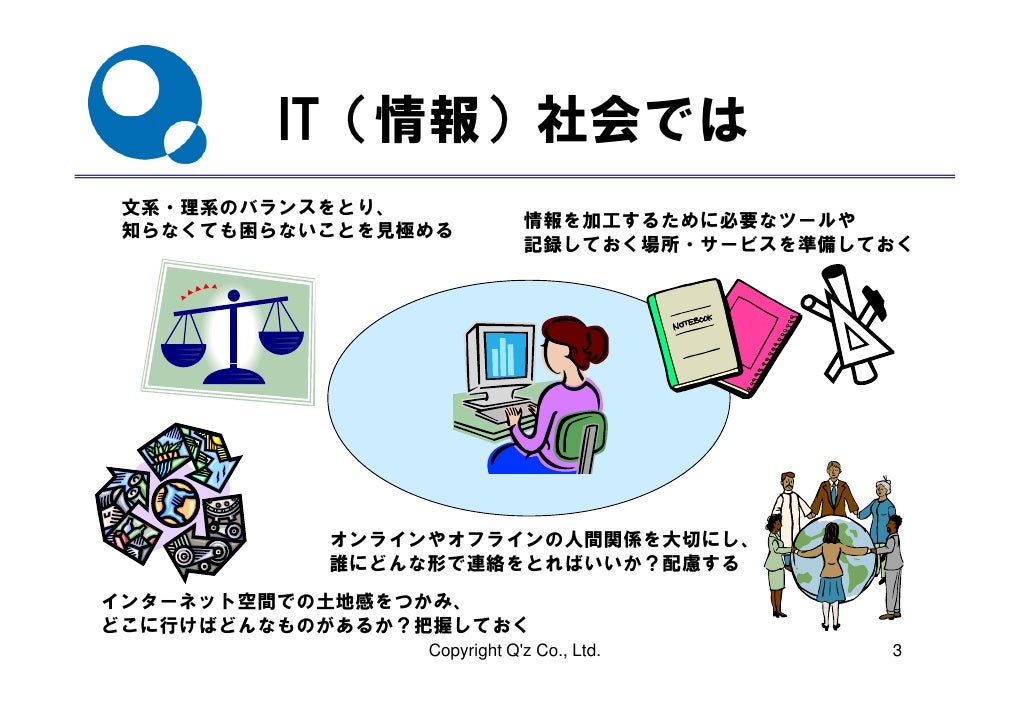 情報教育における7つのネット・リテラシー