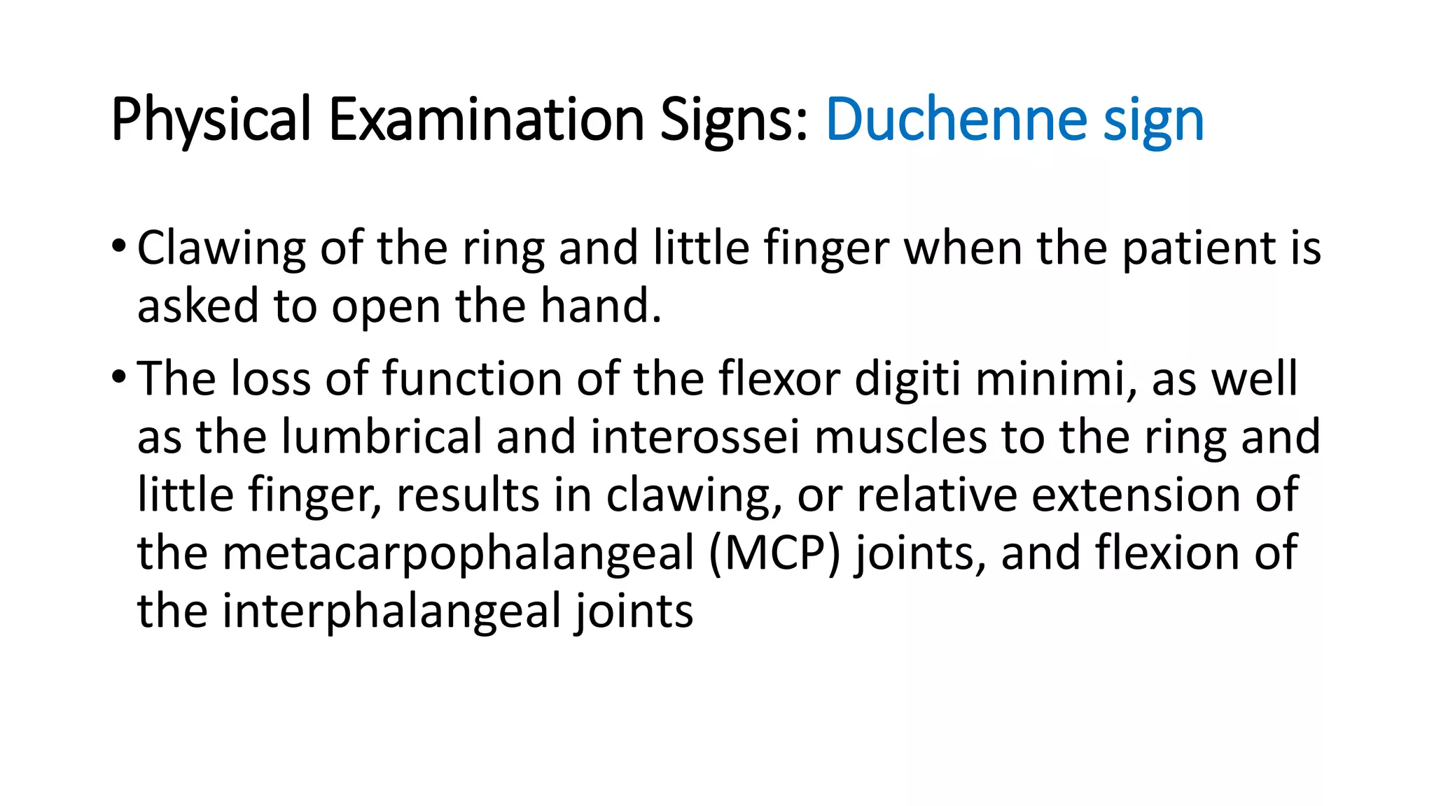 200427 Examination of compressive neuropathies of ulnar nerve | PPTX