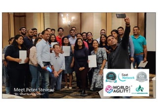 Meet Peter Stevens
“Mr. What Really Matters” © 2020 Peter Stevens
 