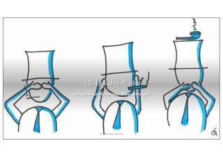 10. Bullshit-Risiko
Belügen Sie sich selbst über etwas Wichtiges?
© 2020 Peter Stevens
 