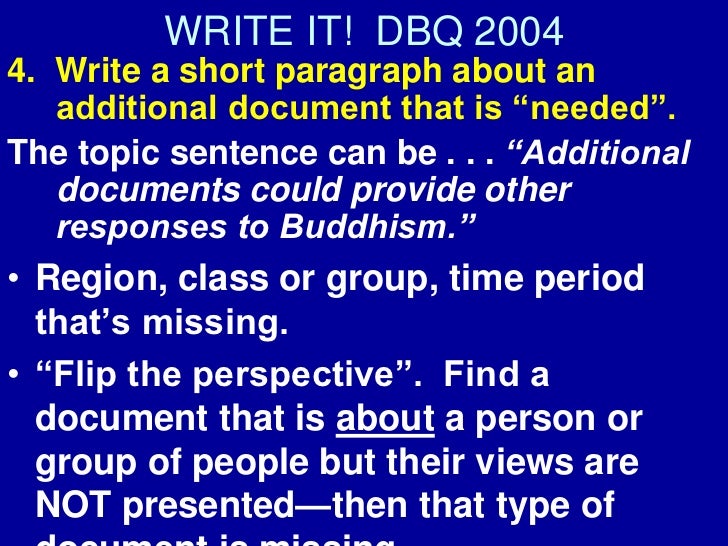 2004 dbq activity 2011