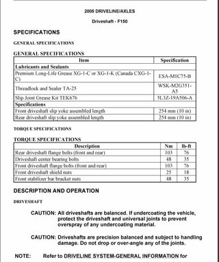 FREE 2004 FORD F150 SERVICE MANUAL PDF visual data 8