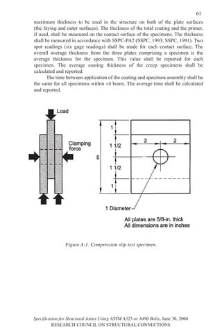 Specification for structural joints using A325 or A490 | PDF