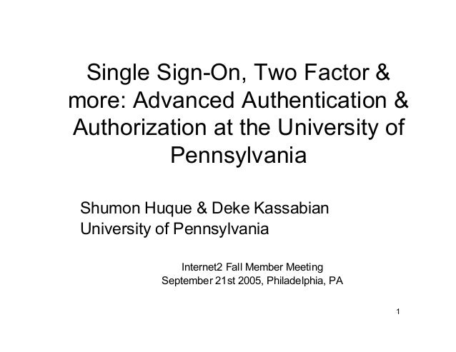 single sign on authentication single sign on authentication