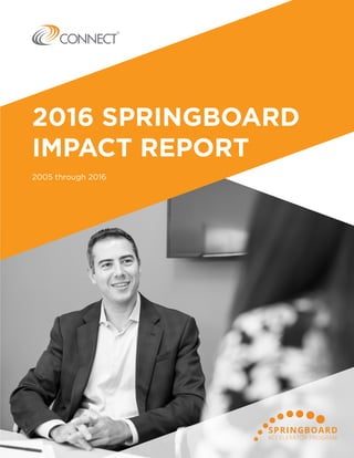 2016 SPRINGBOARD
IMPACT REPORT
2005 through 2016
 