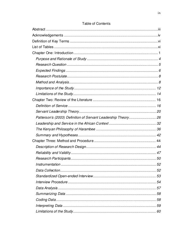 Phd Thesis Servant Leadership✏️ , Writing website