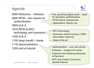Near field communication and RFID - opening for new business