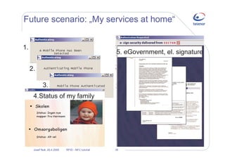 Near field communication and RFID - opening for new business