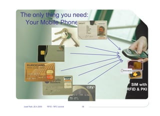 Near field communication and RFID - opening for new business