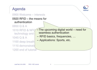 Near field communication and RFID - opening for new business