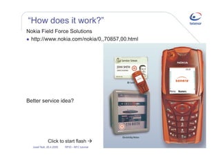 Near field communication and RFID - opening for new business