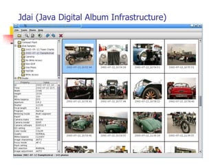 Jdai (Java Digital Album Infrastructure)
 