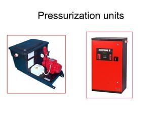 Pressurization units
 