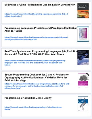 Theories of Programming Languages 1st Edition John C. Reynolds | PDF