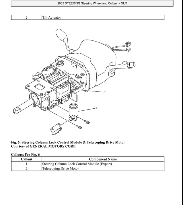 2005 cadillac xlr service repair manual PDF