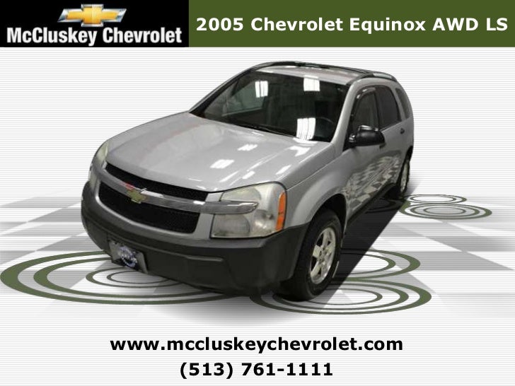 Used 2005 Chevrolet Equinox Awd Ls Kings Automall